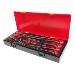 Набор отверток усиленных 10 предметов в кейсе JTC