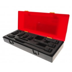 Набор переходников 1/2 ударных 8 предметов в кейсе JTC