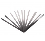 Набор щупов 0.038-1.016мм (0.0015-0.04) прямых удлиненных для установки зазора 25шт. L=300мм JTC