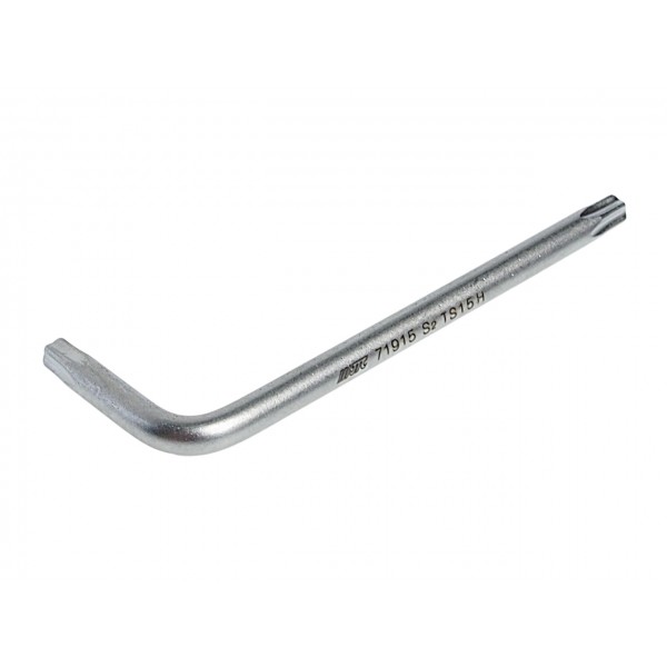 Ключ TORX Г-образный TS15H 5-гранный L=54мм JTC JTC-71915
