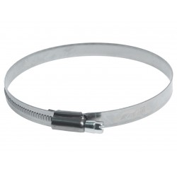 Хомут ленточный 100-120мм (12мм) червячный нержавеющая сталь JTC