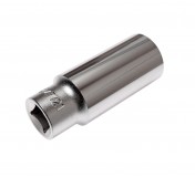 Головка торцевая 1/2 21мм 12-ти гранная глубокая L=76мм JTC
