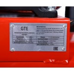 Компрессор пневматический 380В 3.0кВт 8атм. 400л/мин. ресивер-100л поршневой ременной GTE GTE-MR4100400A