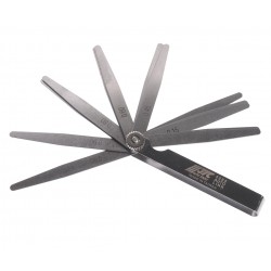 Набор щупов 0.05-1.0мм прямых остроконечных для установки зазора 20шт. JTC