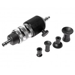 Машинка пневматическая для притирки клапанов 3000об/мин., 90PSI, L=154мм (4 насадки 15-35мм) JTC