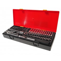 Набор головок 1/4 комбинированный 73 предмета в кейсе JTC