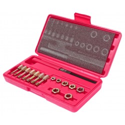 Набор инструментов для восстановления резьбы М6х1.0-М12х1.75мм 15 предметов в кейсе JTC