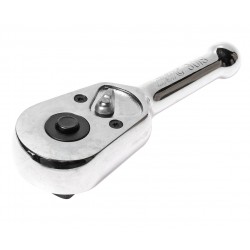 Ключ трещотка 1/2 45 зубьев 130мм укороченная металлическая рукоятка JTC