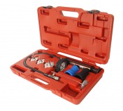 Набор инструментов для тестирования герметичности системы охлаждения 7 предметов в кейсе JTC