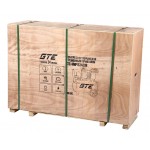 Компрессор пневматический 220В 4.5кВт 8атм. 420л/мин. ресивер-153л поршневой безмасляный GTE GTE-HMP153420B