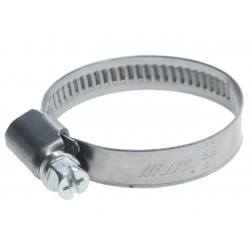 Хомут ленточный 025-040мм (9мм) червячный нержавеющая сталь JTC