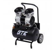 Компрессор пневматический 220В 1.5кВт 8атм. 140л/мин. ресивер-30л поршневой безмасляный GTE