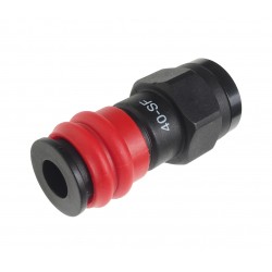 Переходник для компрессора 1/2 быстросъемный композитный с клапаном внутренняя резьба JTC