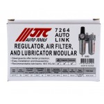 Блок подготовки воздуха (лубрикатор,осушитель) 1/2” металл. переключ. 285PSI 4000л/мин. JTC JTC-7264