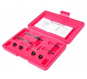 Набор инструментов для высверливания сварочных точек в кейсе JTC