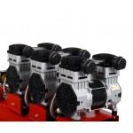 Компрессор пневматический 220В 4.5кВт 8атм. 420л/мин. ресивер-153л поршневой безмасляный GTE GTE-HMP153420B