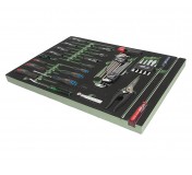 Набор инструментов 43 предмета слесарно-монтажный (VAG) в ложементе JTC