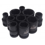 Набор головок для поврежденных болтов и гаек 1/2 8-24мм 6-ти гранных 10 предметов в кейсе JTC JTC-7865