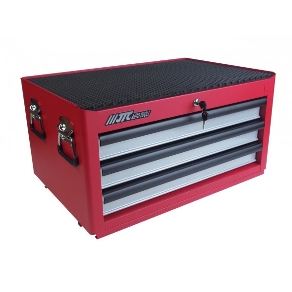 Ящик для инструмента 3 секции средней глубины красный JTC JTC-5639