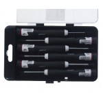 Набор отверток прецизионных PH00/0/1 SL1.5/2.5/3 L=150мм 6 предметов JTC JTC-5526