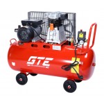 Компрессор пневматический 220В 3.0кВт 8атм. 300л/мин. ресивер-100л поршн. ремен. одноступенчатый GTE GTE-MR100A300B