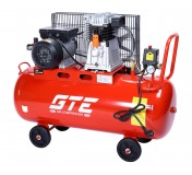 Компрессор пневматический 220В 3.0кВт 8атм. 300л/мин. ресивер-100л поршн. ремен. одноступенчатый GTE