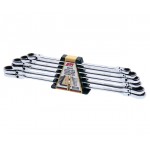 Набор ключей накидных трещоточных удлиненных JTC JTC-5564S