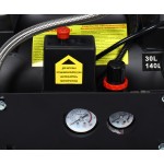 Компрессор пневматический 220В 1.5кВт 8атм. 140л/мин. ресивер-30л поршневой безмасляный GTE GTE-HMP030140B