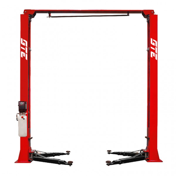 Подъемник электрогидравлический 4т 110-1900мм 2-х стоечный 380В верх.синхрон. (руч. спуск) GTE GTE-B200