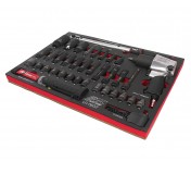 Набор инструментов для шиномонтажа 37 предметов в ложементе JTC