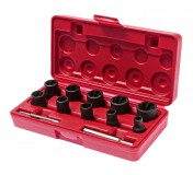 Набор головок для поврежденных болтов и гаек 8-21мм 12 предметов в кейсе JTC