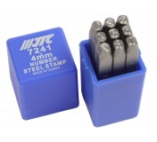 Клейма цифровые 4мм (HRC 60+-2град. DIN 1451) JTC