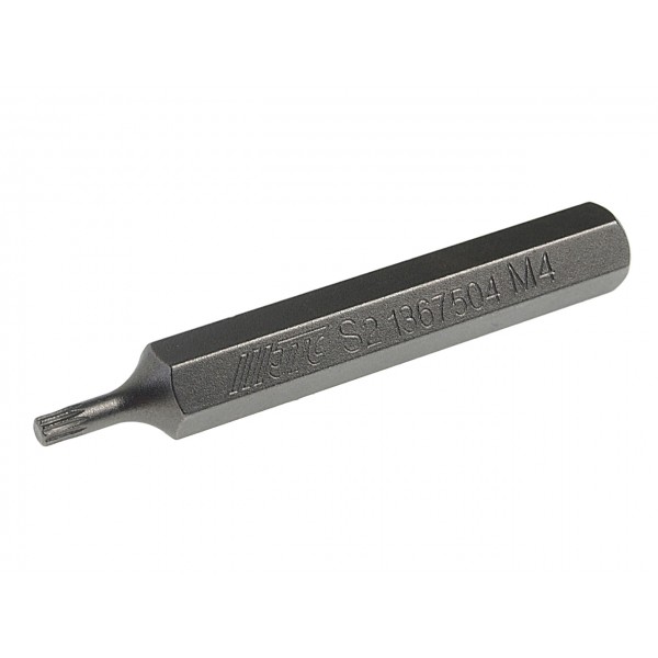 Бита SPLINE M4х75мм 10мм удлиненная S2 JTC JTC-1367504