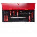 Набор ключей TORX Т10Н-Т40Н Т-образных 7 предметов JTC JTC-K6074