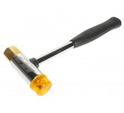 Молоток 89х250мм двухсторонний пластиковый боек JTC