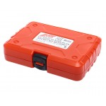 Набор головок торцевых и насадок 1/2 6-ти гранных TP40-TP70 удлиненные 6 предметов в кейсе JTC JTC-7259