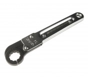 Ключ раскрывающийся 14мм 12-ти гранный L=150мм с трещоткой JTC