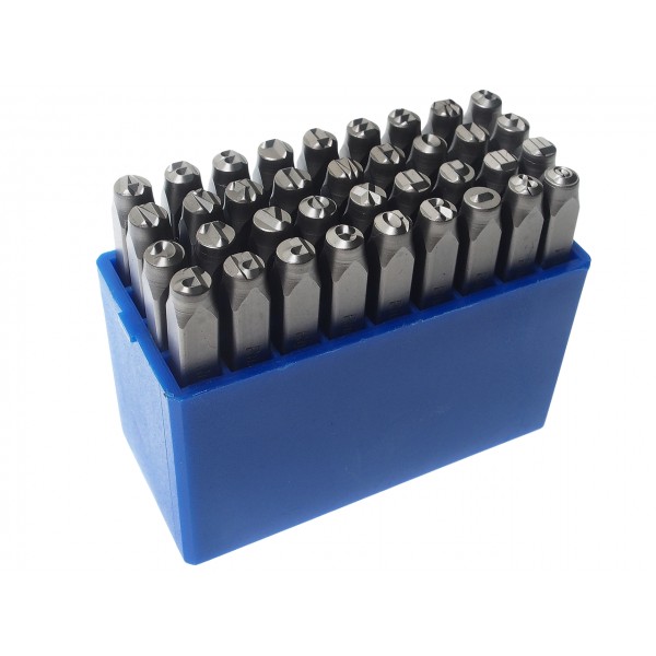 Клейма буквенные кириллица 4мм (HRC 60+-2° DIN 1451) JTC JTC-7251