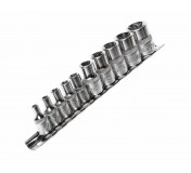Набор головок торцевых 1/4-3/8 TORX Е4-Е18 10 предметов JTC