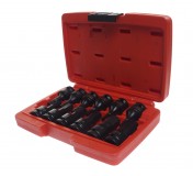 Набор головок ударных 1/2 HEX H4-19мм L=60мм 12 предметов в кейсе JTC