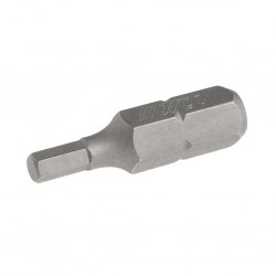 Бита HEX H3х25мм 1/4 DR 6-ти гранная S2 JTC