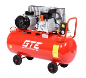 Компрессор пневматический 380В 3.0кВт 8атм. 300л/мин. ресивер-100л поршн. ремен. одноступенчатый GTE