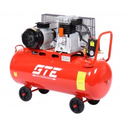 Компрессор пневматический 380В 3.0кВт 8атм. 300л/мин. ресивер-100л поршн. ремен. одноступенчатый GTE