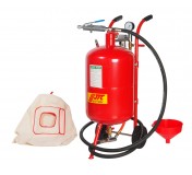 Аппарат пескоструйный 38л шланг 1/2, 250PSI JTC