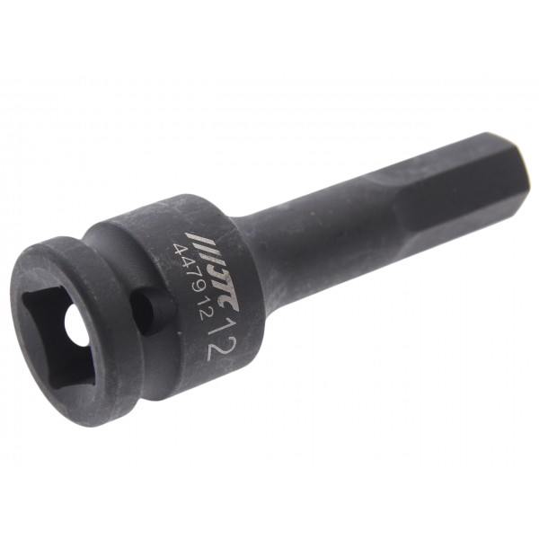 Бита-головка 1/2 HEX H12х78мм ударная JTC JTC-447912