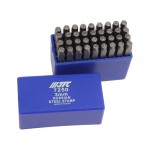 Клейма буквенные кириллица 3мм (HRC 60+-2град. DIN 1451) JTC JTC-7250