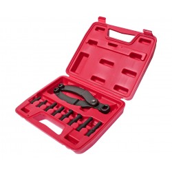 Фиксатор шкива распредвала универсальный с набором насадок в кейсе JTC