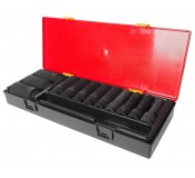 Набор головок торцевых 1/2 6-ти гранных 10-32мм ударных глубоких 12 предметов в кейсе JTC