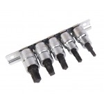 Набор головок для винтов MTS MORTORQ с насадкой 4-лучевых JTC JTC-7209