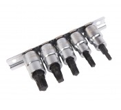 Набор головок для винтов MTS MORTORQ с насадкой 4-лучевых JTC
